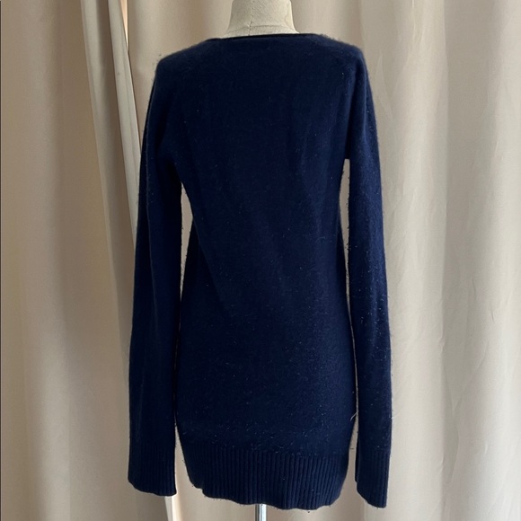 100% cashmere sweater dress - gorgeous cobalt blue Size Small - Picture 4 of 8